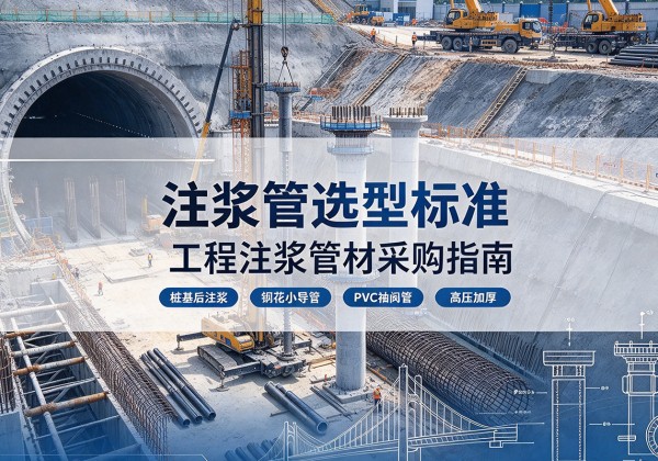 西峡注浆管选型标准